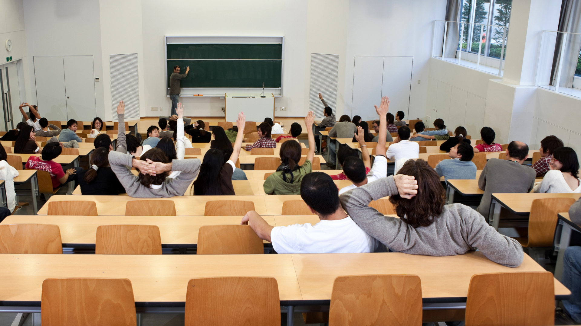 classroom scene
